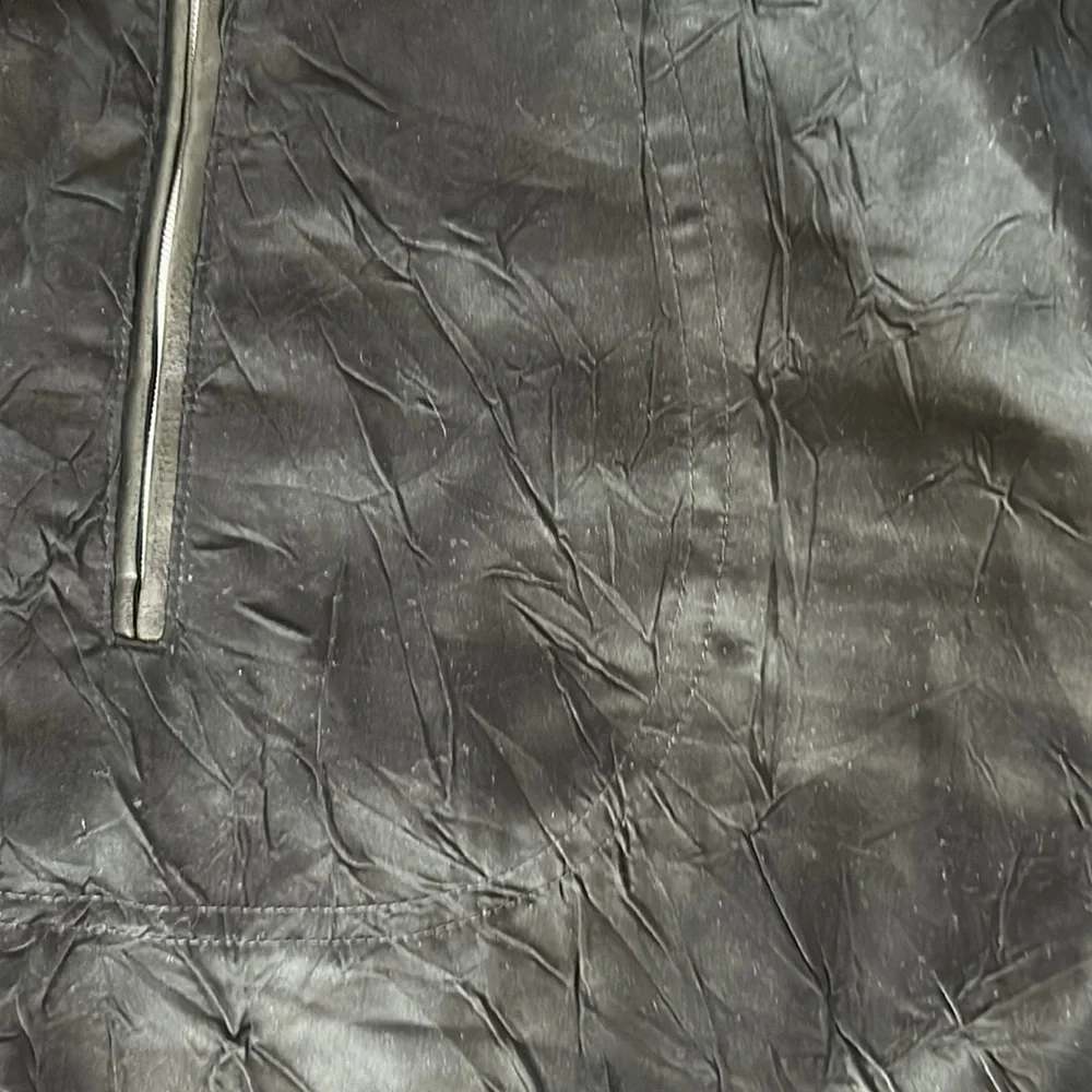 Jamie Sadock size 8 black cropped crinkle golf pants